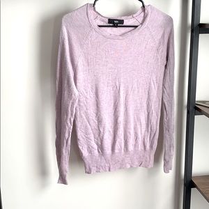 lilac sweater